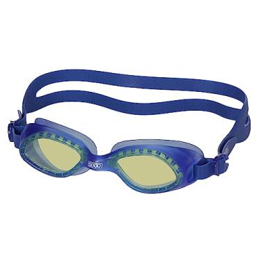 Imagem de Óculos de Natação, Speedo, Legend, Lentes Antifog com Proteção UV, Vedação P - Azul/Amarelo