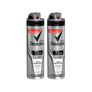 Imagem de Kit Desodorante Antitranspirante Aerossol Rexona - sem Perfume Masculi