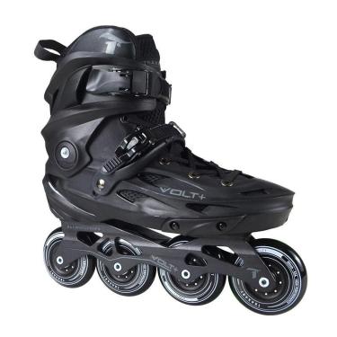 Imagem de Patins Inline Freestyle Traxart Volt + 2.0 Preto - 80mm ABEC-9-Unissex
