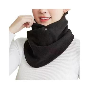 Imagem de Gola Térmica De Inverno Forrada Com Lã Grossa, Corta-Vento E Quente, P