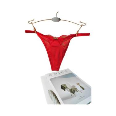 Imagem de Calcinhas De Renda De Cintura Baixa Para Mulheres Com Aplicações Flora