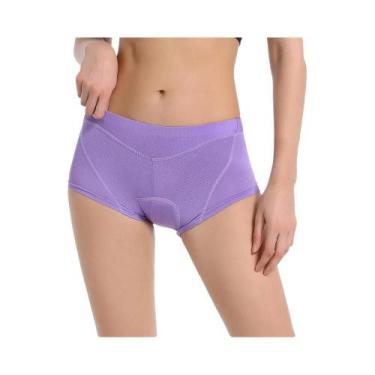 Imagem de Shorts De Ciclismo Femininos Com Almofada De Gel 3D, À Prova De Choque