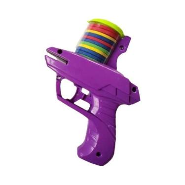 Imagem de Brinquedo Interativo De Tiro Com Disco Voador EVA Para Dois Jogadores,