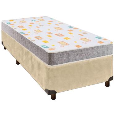 Imagem de Conjunto Cama Box Solteiro 78 cm + Colchão D20 Inducol