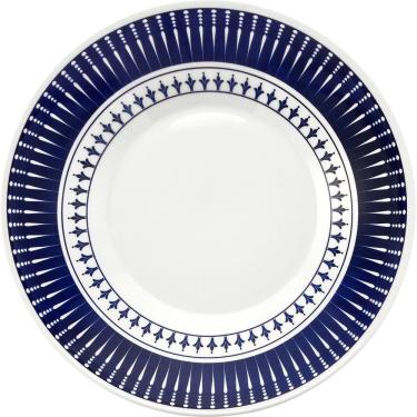Imagem de Kit 10 Pratos Fundos Biona Colb Oxford® Cerâmica 22 Cm.