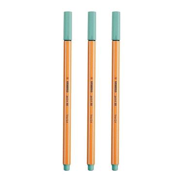 Imagem de Caneta Fineliner 0.4mm Point 88-12 3 Unidades - Stabilo