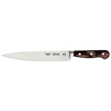 Imagem de Faca Utility Tramontina 8 Century Wood Castanho