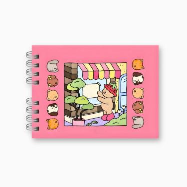 Imagem de Livro De Colorir Capa Dura - ROSA