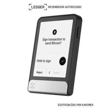 Imagem de Carteira de Criptomoedas Ledger Flex Grafite com Tela Touch E-Ink, N/A