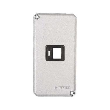 Imagem de Tampa para RJ45 1 Posto Alumínio 1'' Linha Condulete para Instalações Elétricas Seguras e Organizadas Prata Tramontina