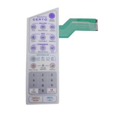 Imagem de Membrana Teclado Microondas Electrolux MEP41 - REI DA MEMBRANA