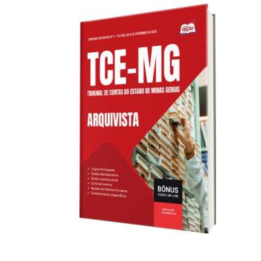 Imagem de Apostila TCE-MG - Arquivista - Apostilas Opção