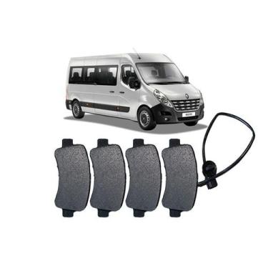 Imagem de Pastilha de freio traseira master 2.3 (2014/...) - SYL