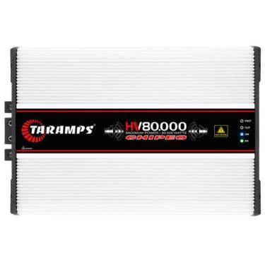 Imagem de Amplificador Taramps HV 80.000 Chipeo 80000w Rms 0,5 Ohms Alta Voltage