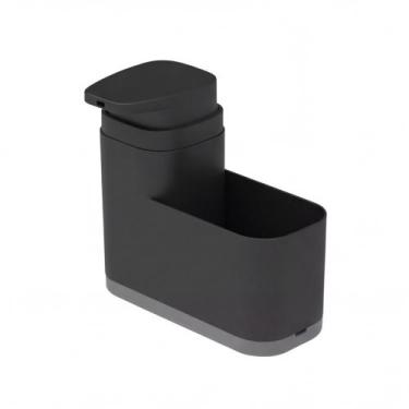 Imagem de Dispenser Detergente Com Suporte Esponja Antiderrapante - Ou, Preto