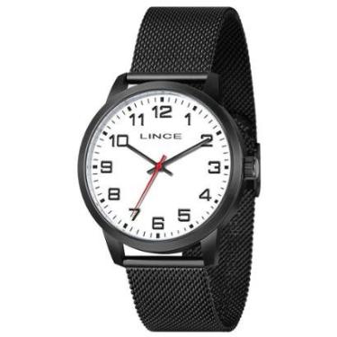 Imagem de Relógio Lince   Mrnl Bpx Casual Mesh Black-Masculino