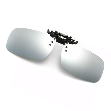 Imagem de Clip On Adicional Sobrepor Armação Oculos De Sol Proteção UV400 Dirigir a Noite Pesca P...