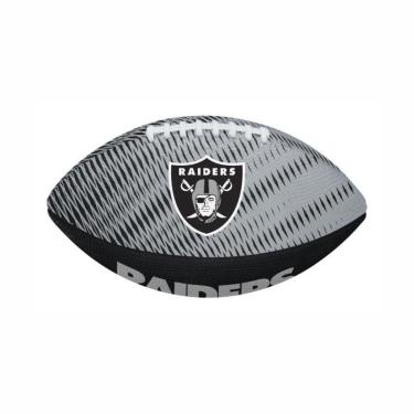 Imagem de Bola Futebol Americano Wilson NFL Team Tailgate Jr Raiders Las Vegas Junior Jogos Trein...