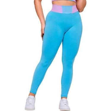 Imagem de Calça Legging Selene Feminina Leg Grossa Sem Costura Legue Fitness Leguin Academia Sem...