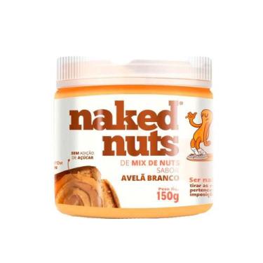 Imagem de Pasta Mix de Nuts e Avelã Branco Naked Nuts 150g