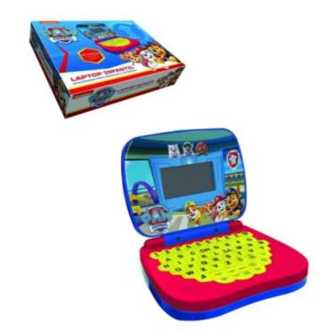 Imagem de Computador Infantil Educativo Patrulha Canina Laptop Bilingue Candide