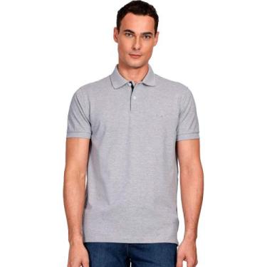 Imagem de Camisa Polo Aramis Detail Ve25 Cinza Mescla Masculino, XGG