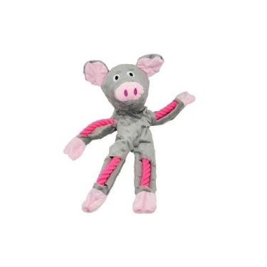 Imagem de Mordedor De Pelúcia Com Corda Pet Brinquedo Cachorro - Western Pet