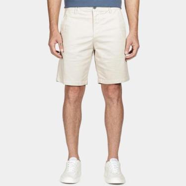 Imagem de Bermuda Aramis Chino Color Essencial Pr26 Bege Masculino, 40