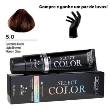 Imagem de Coloração Permanente Baixa Amônia Tinta Castanho, Preto, Azulado, Verm