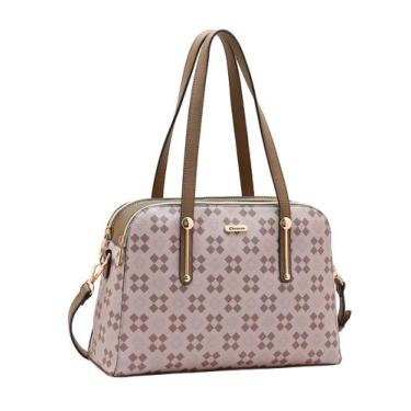 Imagem de Bolsa Feminina Chenson Original Transversal 85296, Natural