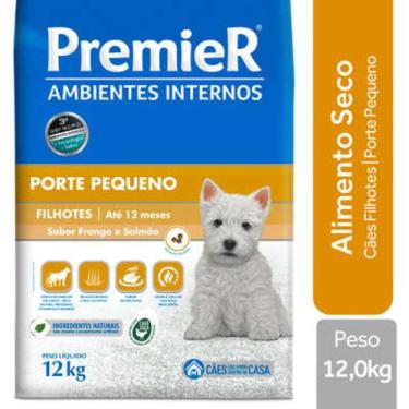Imagem de Ração Premier para Cães Filhotes de Raças Pequenas Ambientes Internos 
