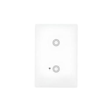Imagem de Interruptor inteligente margirius smart link touch 2 tecla branco bivo