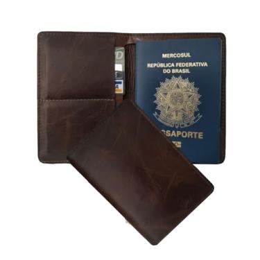 Imagem de Carteira Compacta Couro RFID Blocking 20-R Personalizada Raffai Couros