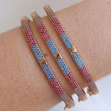 Imagem de Bracelete Microcravejado Colors - izagi