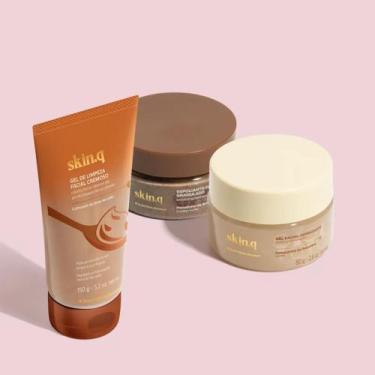 Imagem de Combo Skin.q Doçura: Gel de Limpeza Facial 150g +Gel Hidratante Facial