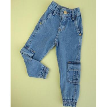Imagem de Calça jeans infantil Masculina Lissa moda infantil TAM M
