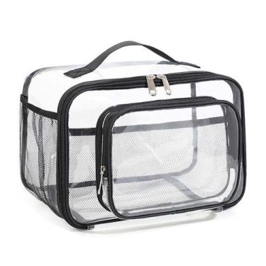Imagem de Bolsa de PVC Transparente 9,5 Litros Preta Domni