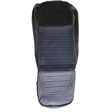 Imagem de Capa de Banco Honda Cg 125 Ml 1979 1980 1981 1982 Preto - Proter Capas