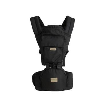 Imagem de Canguru Galzerano Yani Preto - Suporte para Bebê