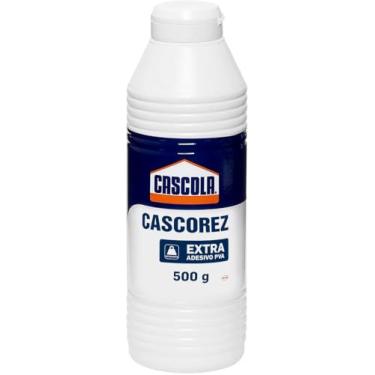 Imagem de Cascola Cascorez Extra, Cola branca extra forte de fácil aplicação, Cola de PVA com secagem transparente, Cascorez Extra para colagens de alto desempenho, 1x500g
