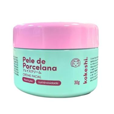 Imagem de Hidratante Creme Facial Pele De Porcelana Kokeshi 30g Milagre do Arroz