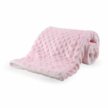 Imagem de Manta Cobertor Bebê Popcorn Cor:RosaTamanho:Único - CAMENSA, Rosa, Úni