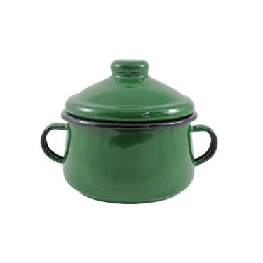 Imagem de Açucareiro Esmaltado n 8 - 380ml - Ewel - Esmaltado Ewel, Verde