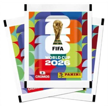 Imagem de Kit 1 álbum Brochura + 20 Pacotes Figurinhas Copa Mundo 2026 Panini