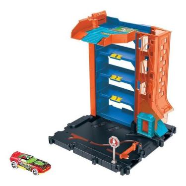 Imagem de Hot Wheels City  Conjunto Estacionamento - Mattel Hdr28
