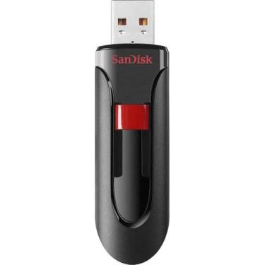 Imagem de Pen Drive SanDisk - Unidade flash USB 2.0 Cruzer Glide de 32 GB - Pret