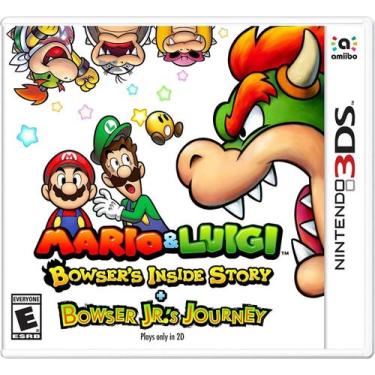 Imagem de Mario e Luigi Bowsers Inside Story + Bowser Jrs Journey 3DS Midia Fisi
