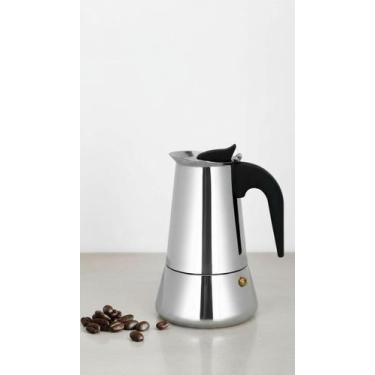Imagem de Cafeteira Italiana Inox 6 Xícaras - Congratulations Store