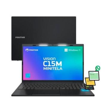 Imagem de Notebook Positivo Vision Intel Celeron 4GB RAM 128 GB 4MB Cache Window