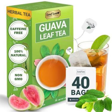 Imagem de Chá de Folha de Goiaba LeafLea Sem Cafeína 40 Sachês